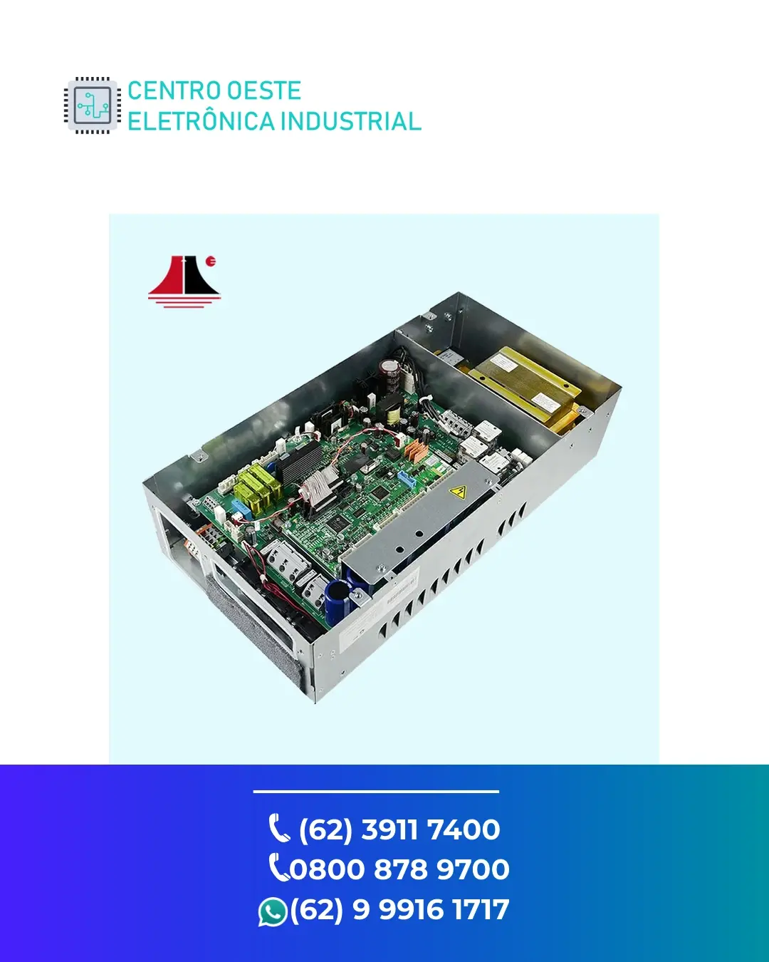 ASSISTÊNCIA TÉCNICA DE INVERSOR CONTROL TECHNIQUES LIFT CONTROLLER GOIANIA