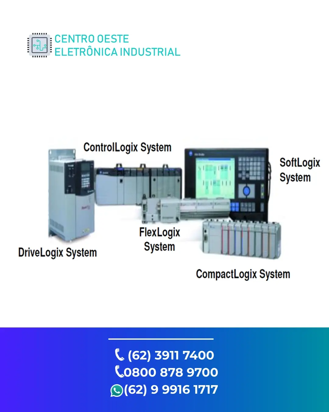 ASSISTÊNCIA TÉCNICA DE PLC ALLEN BRADLEY SOFTLOGIX GOIÁS