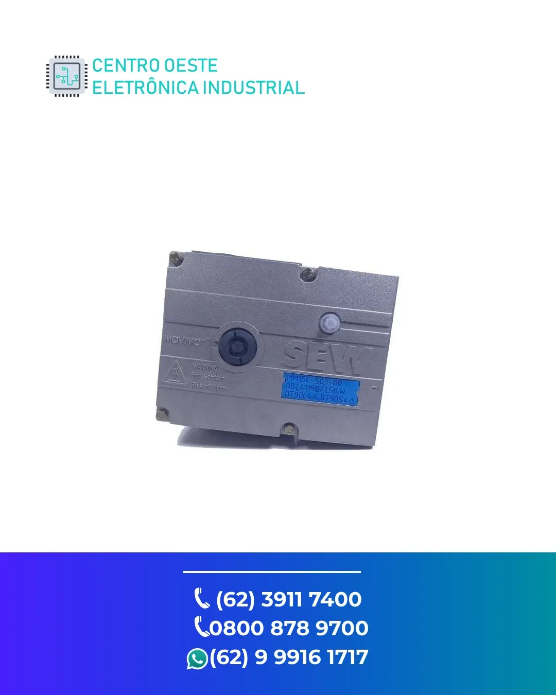 ASSISTÊNCIA TÉCNICA DE REDE SEW EURODRIVE CANOPEN BRASIL