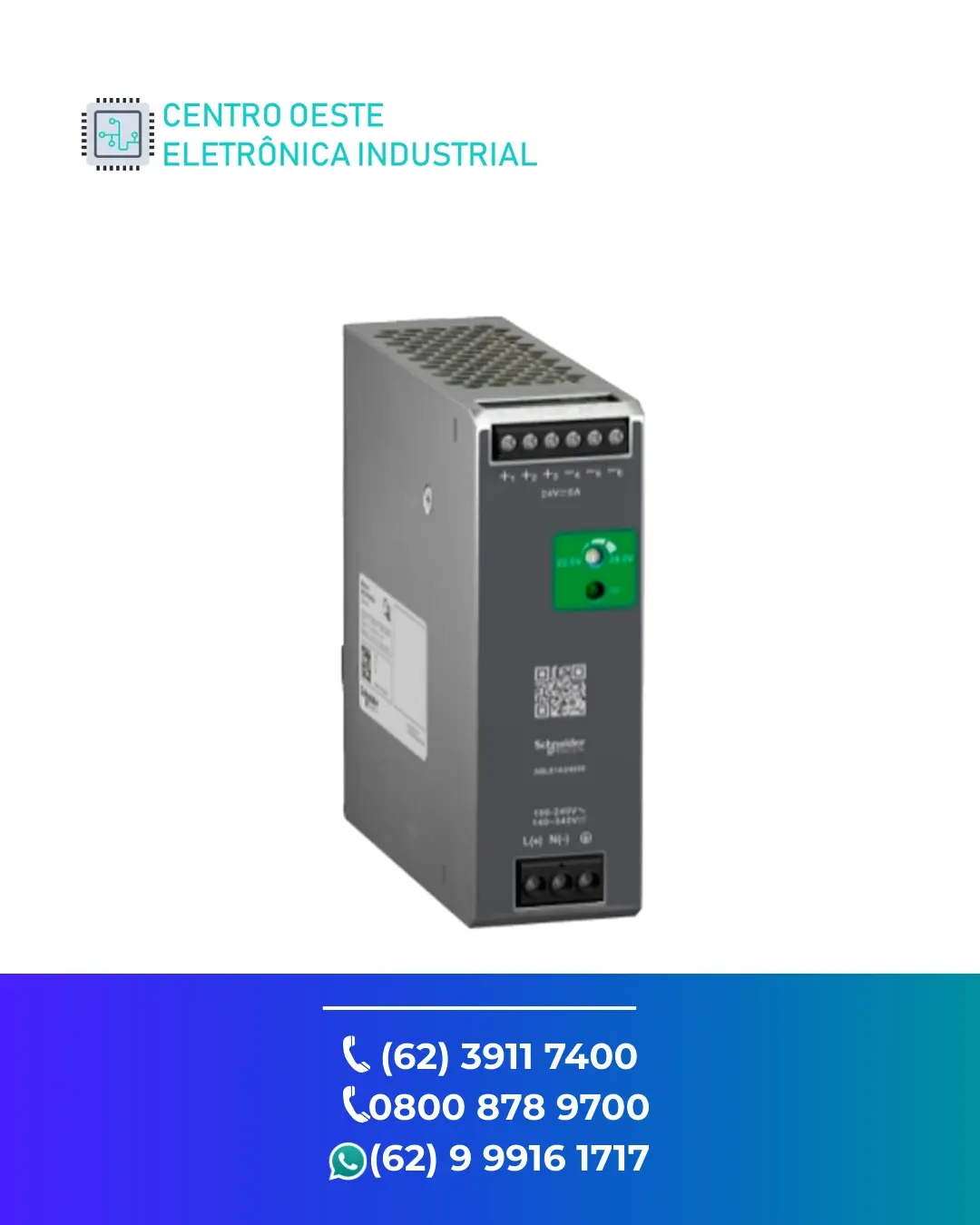 ASSISTÊNCIA TÉCNICA FONTE SCHNEIDER MODULAR A GOIANIA
