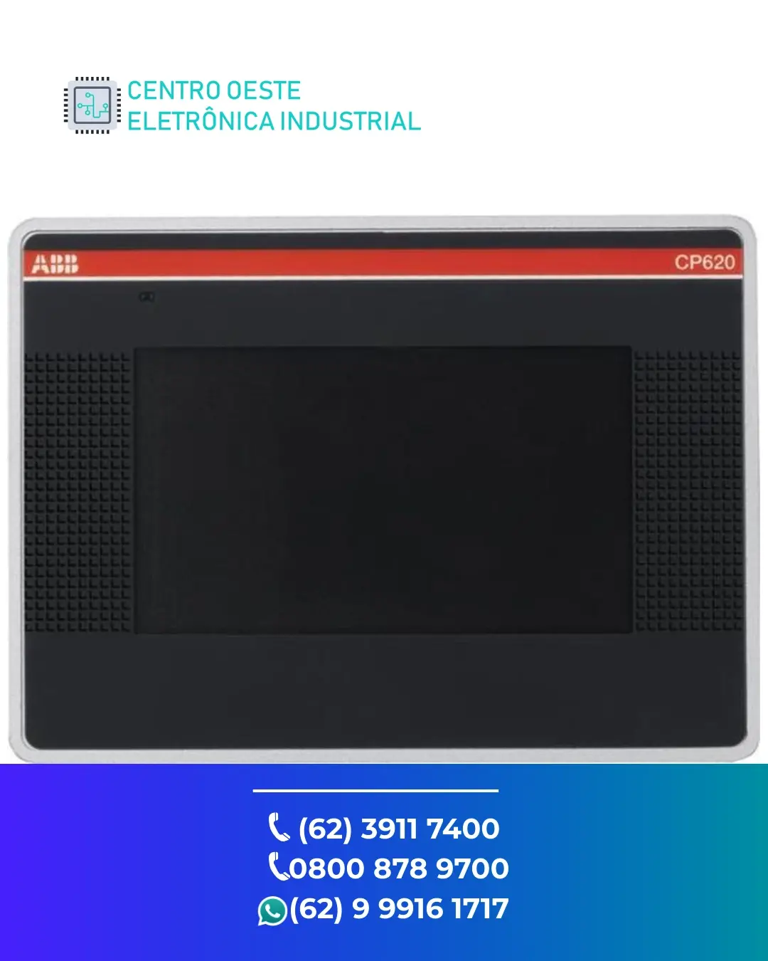 ASSISTÊNCIA TÉCNICA IHM ABB CP620 GOIÁS