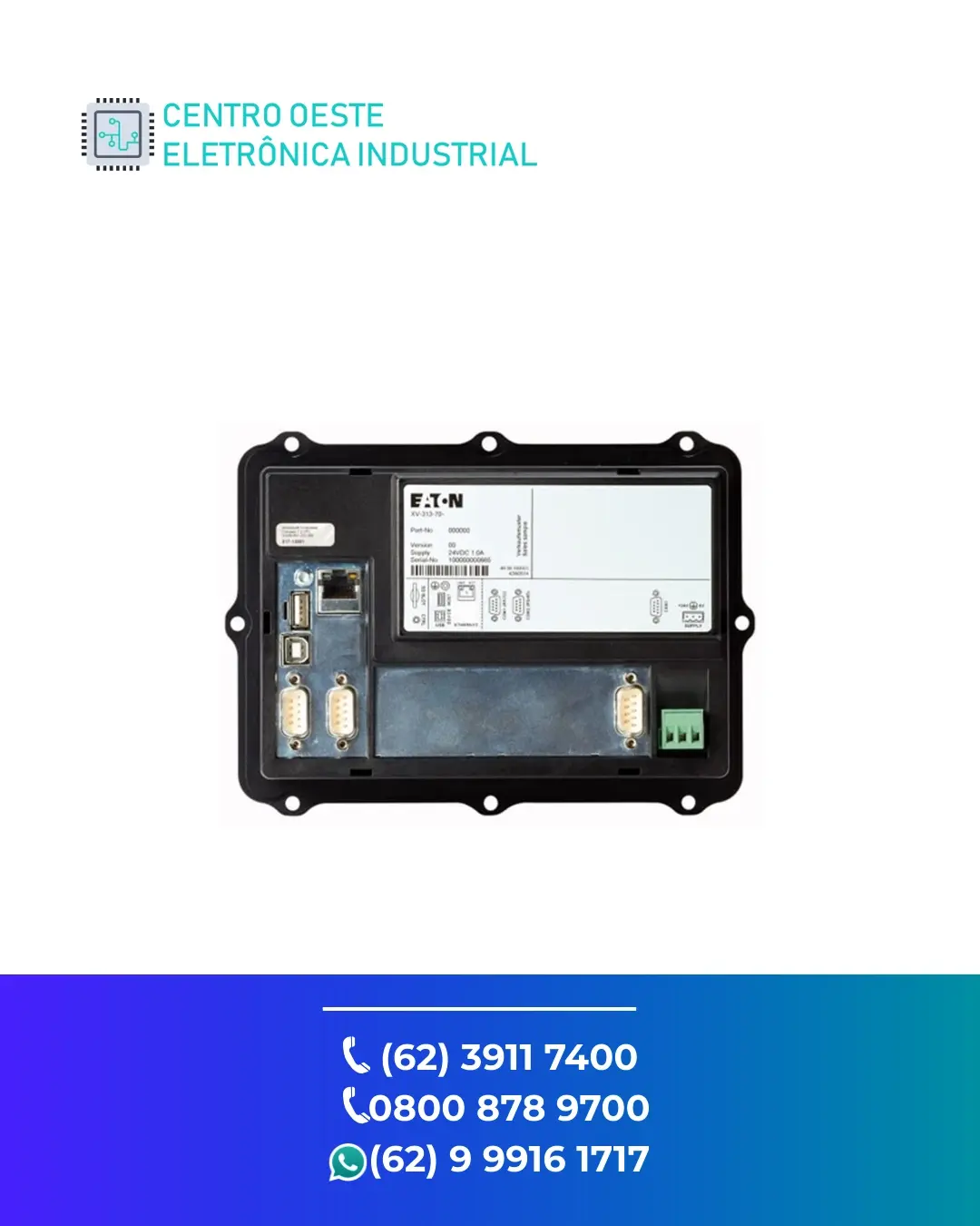 ASSISTÊNCIA TÉCNICA IHM EATON XV300 BRASIL