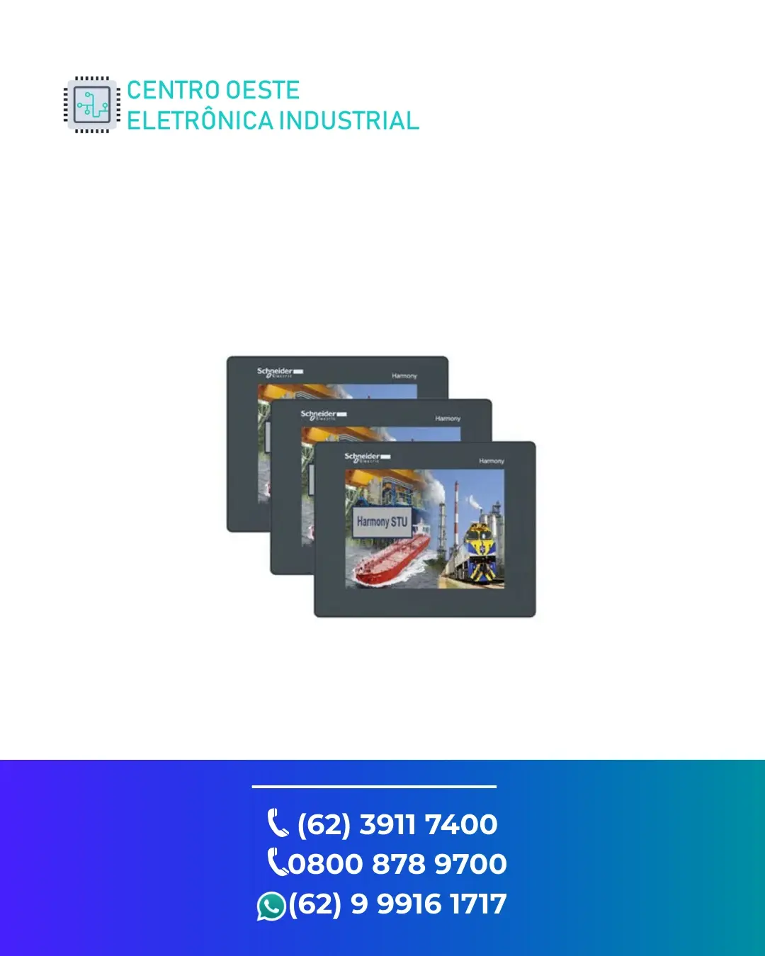 ASSISTÊNCIA TÉCNICA IHM SCHNEIDER HARMONY STO BRASIL