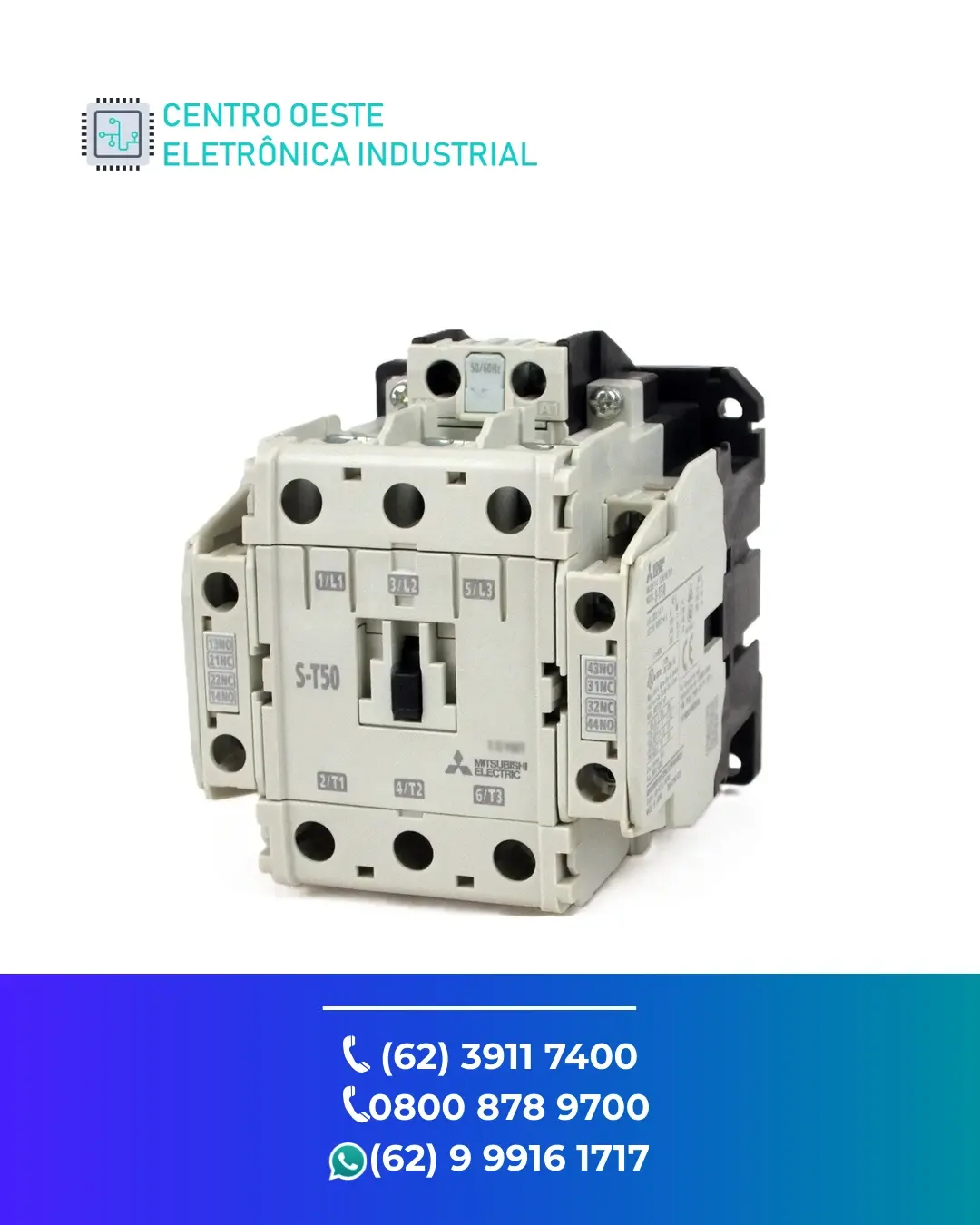 CONSERTO CONTATOR MITSUBISHI S T50 GOIÁS