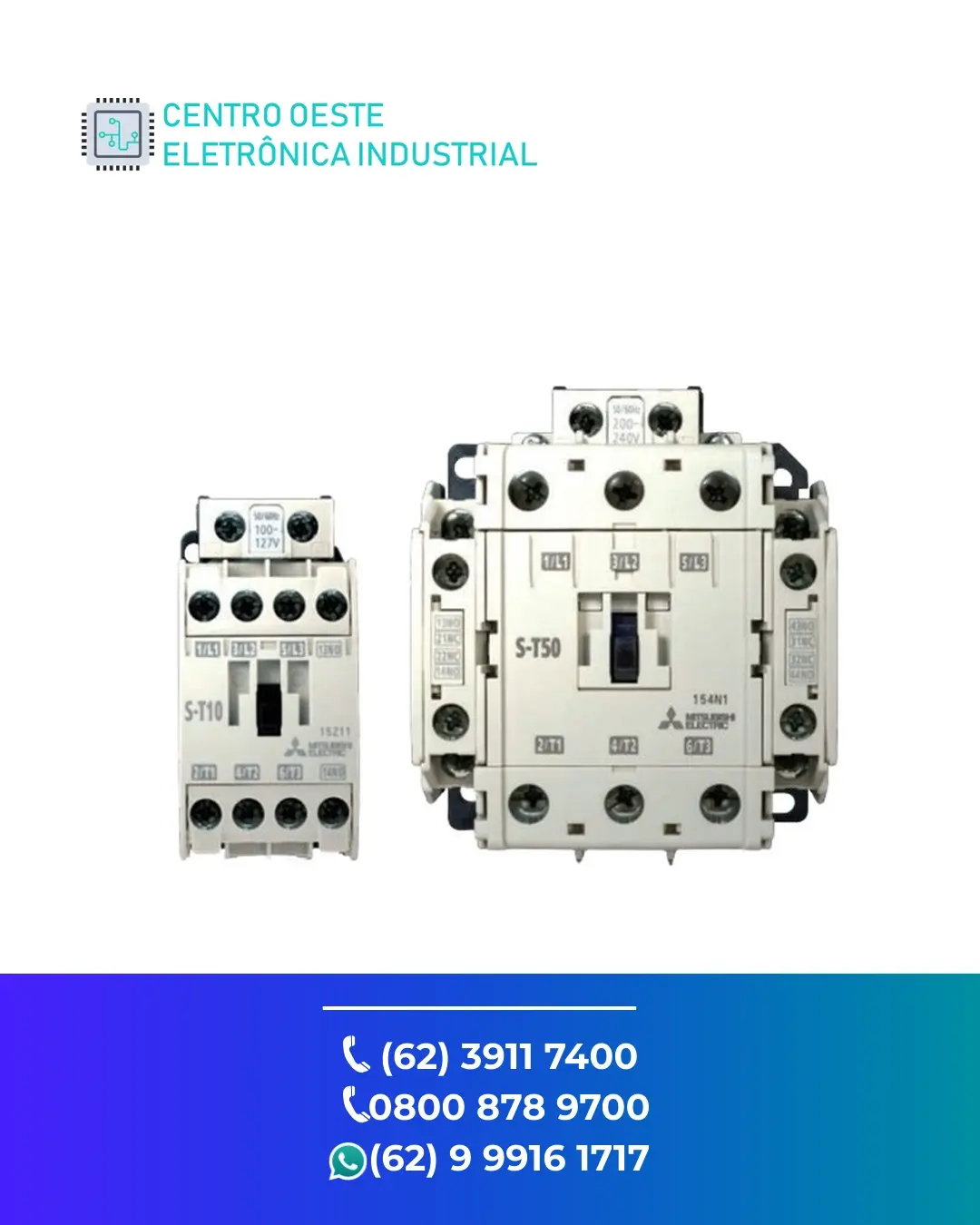 CONSERTO CONTATOR MITSUBISHI S T65 BRASIL