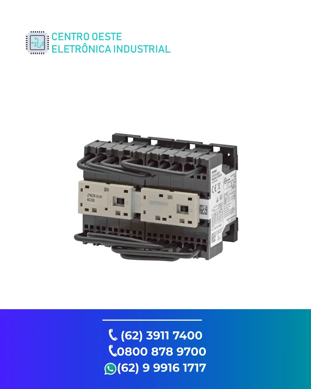 CONSERTO DE CONTATOR OMRON J7KC BRASIL
