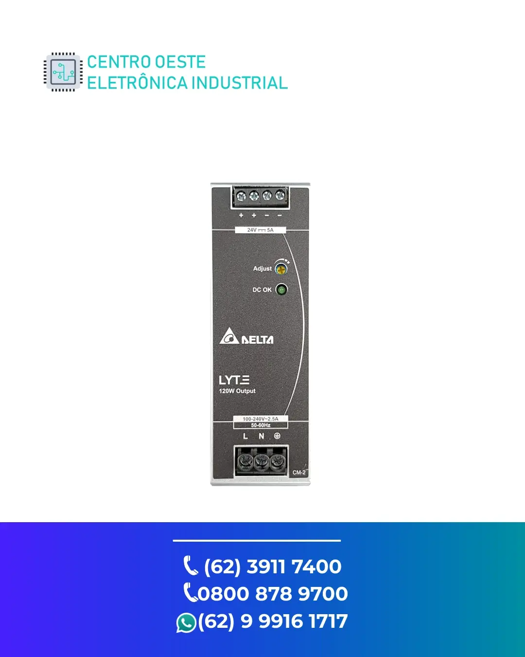 CONSERTO DE FONTE DELTA PMJ GOIANIA