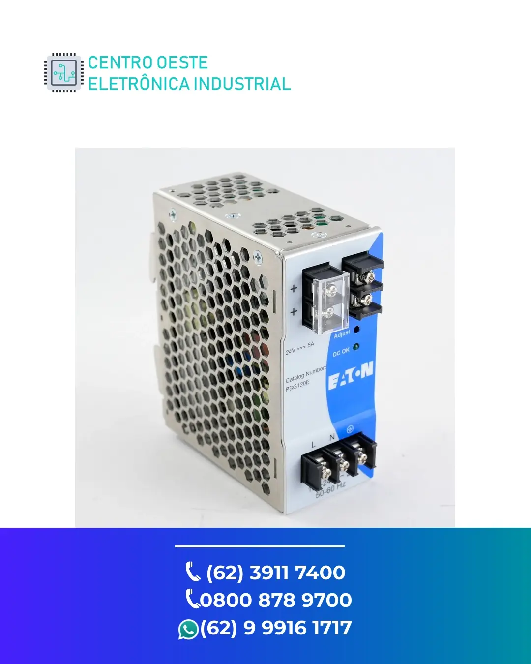 CONSERTO DE FONTE EATON PSG120E GOIANIA