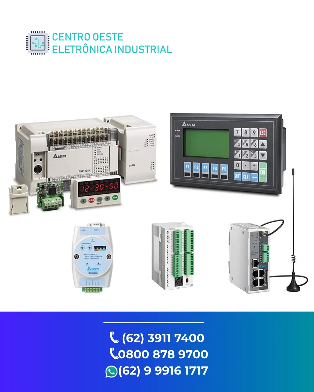 CONSERTO DE IHM DELTA DIAVIEW GOIÁS