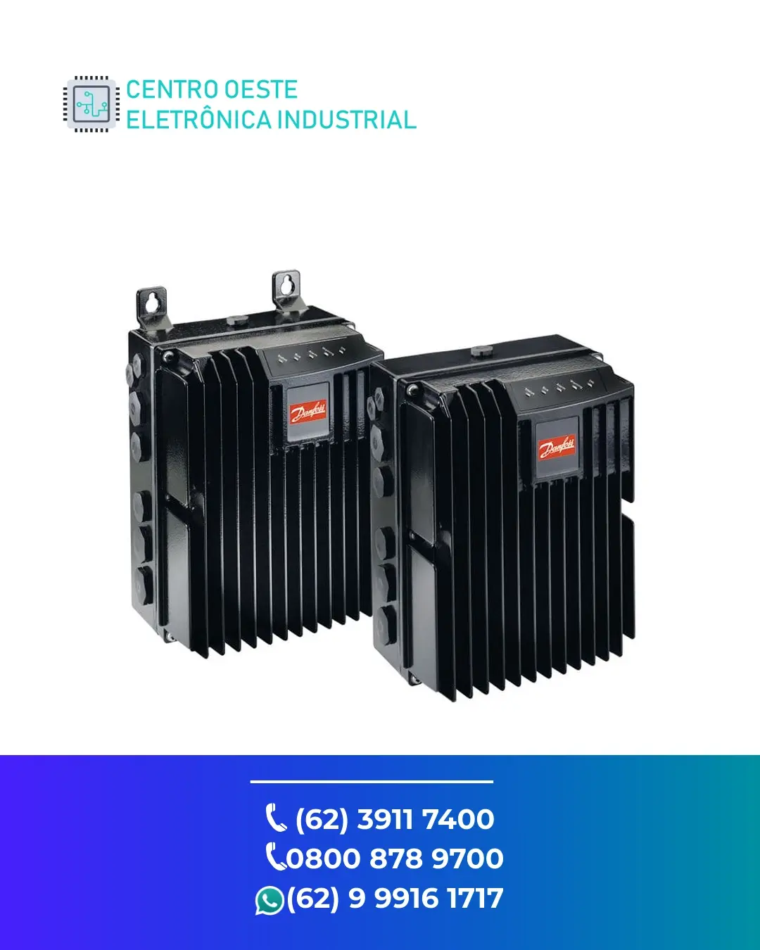 CONSERTO DE INVERSOR DANFOSS FCD300 GOIÁS