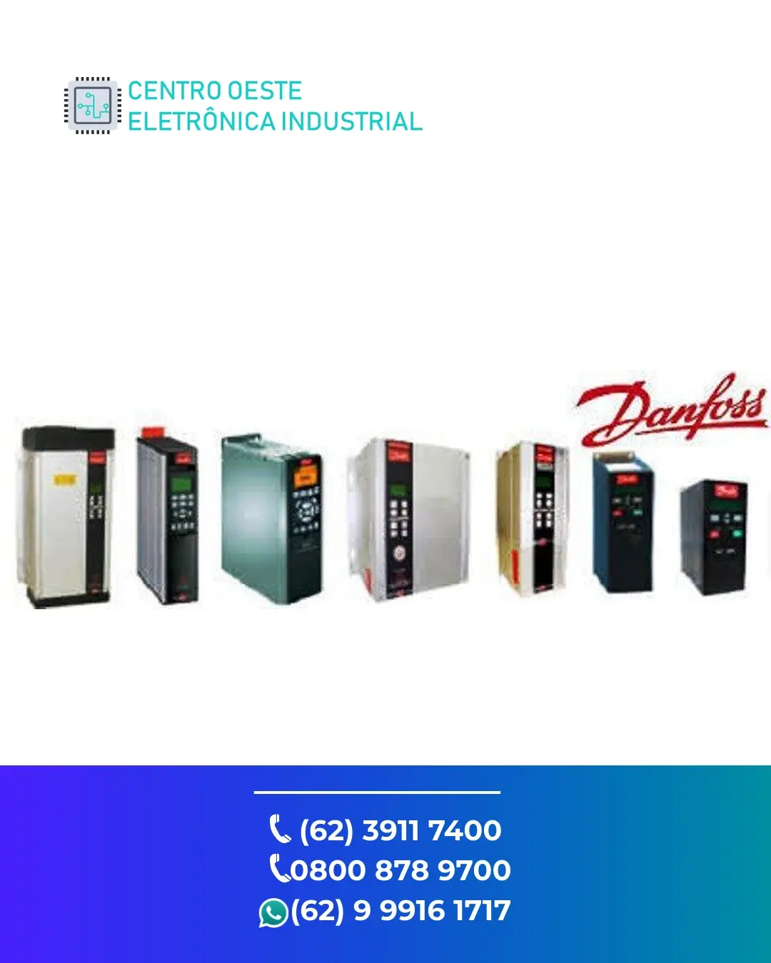 CONSERTO DE INVERSOR DANFOSS VLT LIFTDRIVE LD302 GOIANIA