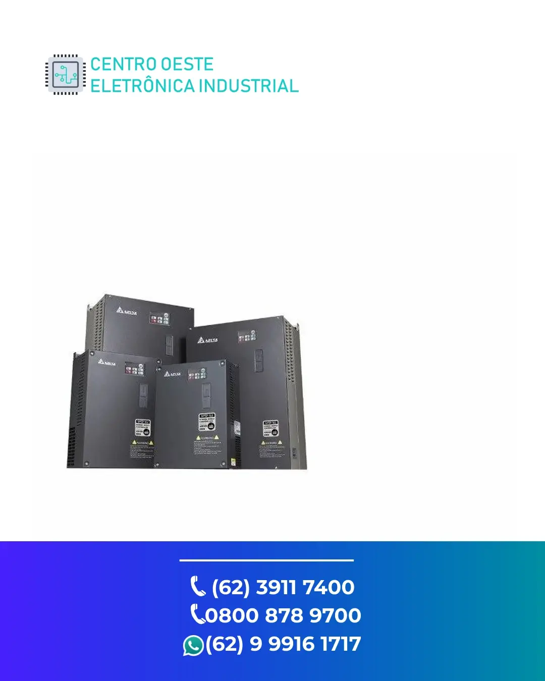 CONSERTO DE INVERSOR DELTA VFD VJ BRASIL