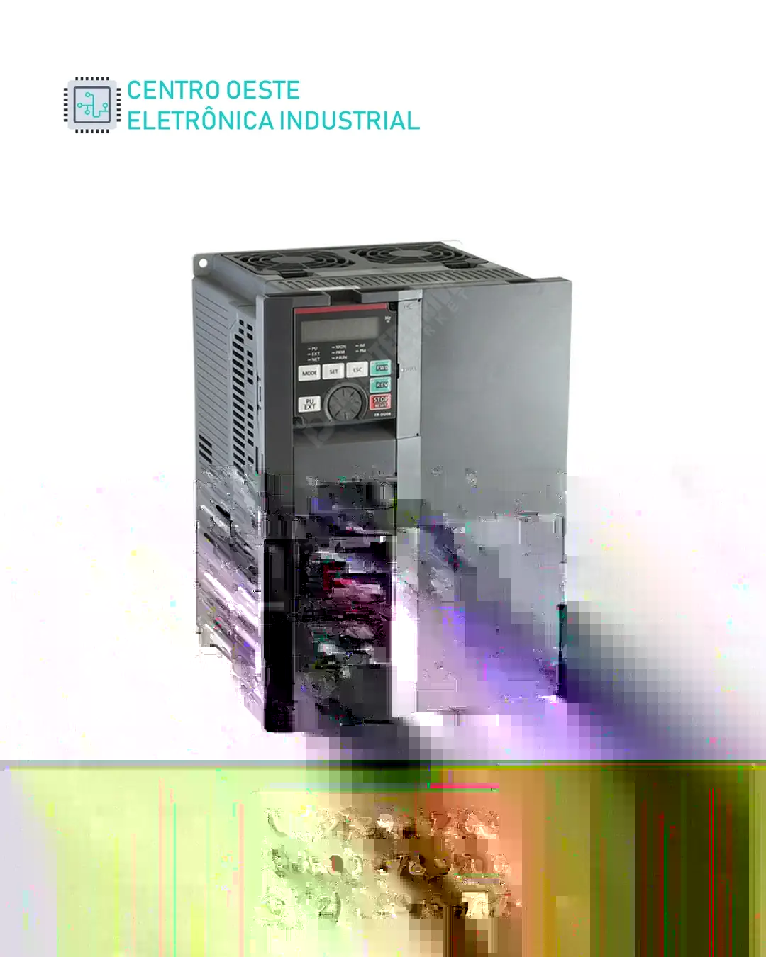 CONSERTO DE INVERSOR MITSUBISHI FR A840 BRASIL
