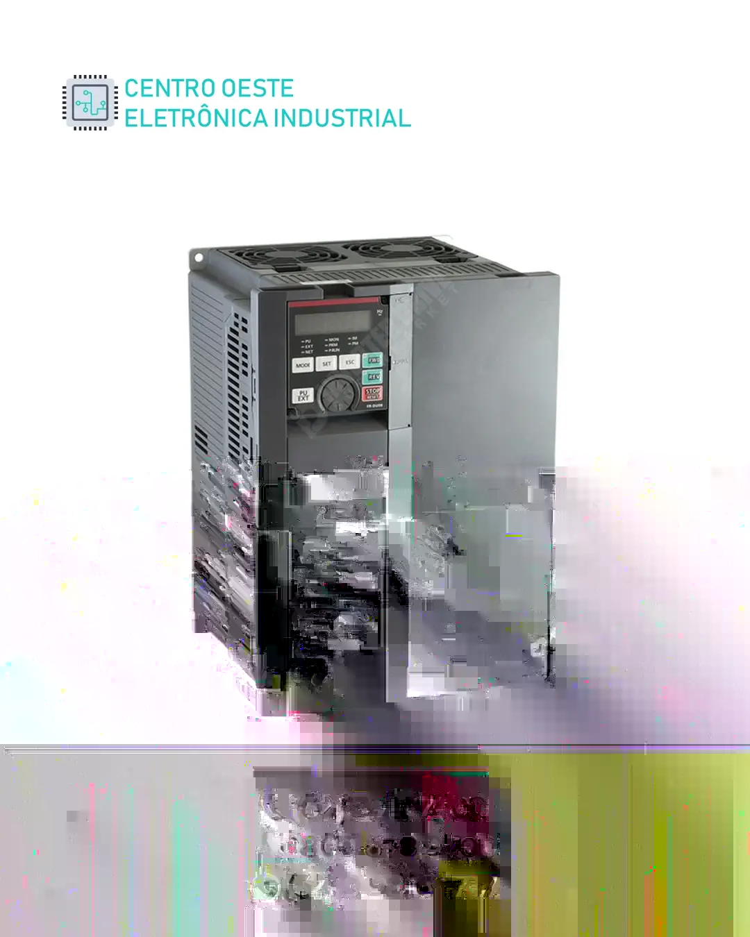 CONSERTO DE INVERSOR MITSUBISHI FR A840 GOIÁS
