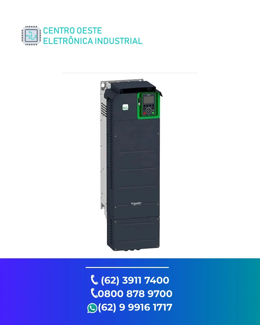 CONSERTO DE INVERSOR SCHNEIDER ATV650 BRASIL