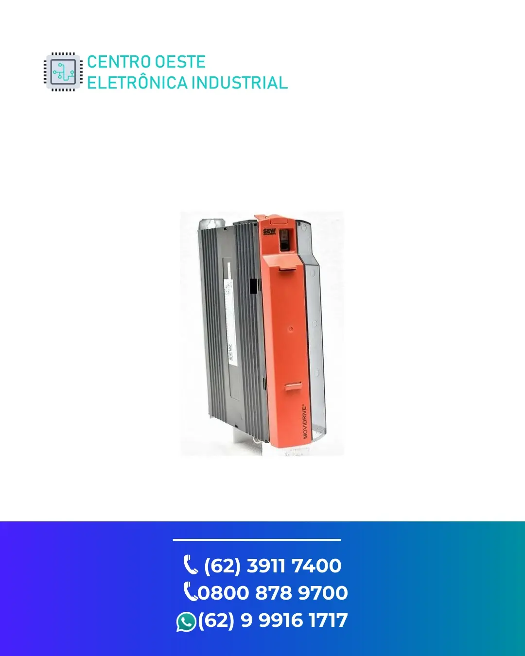 CONSERTO DE INVERSOR SEW EURODRIVE MOVIDRIVE B BRASIL