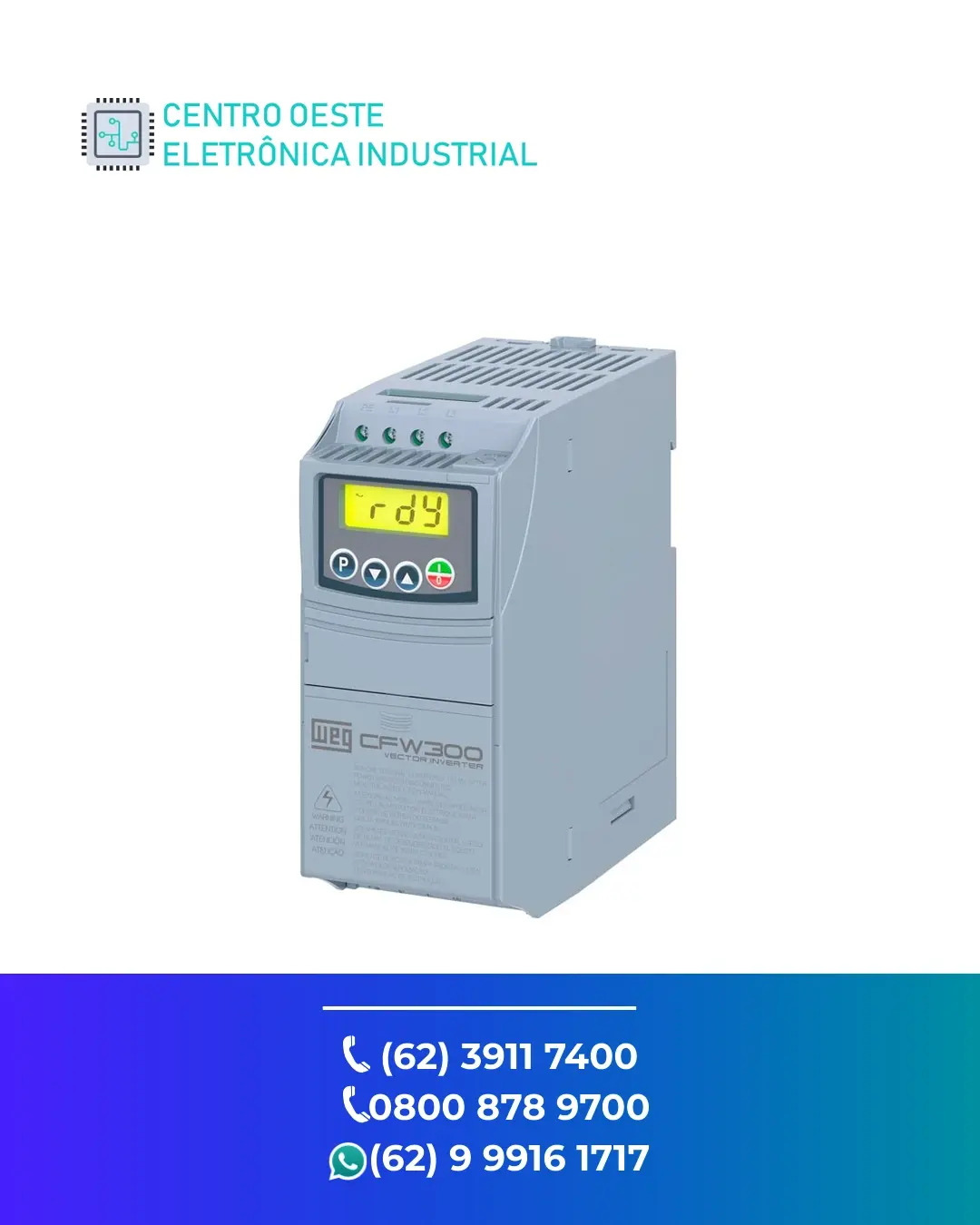 CONSERTO DE INVERSOR WEG CFW300 BRASIL