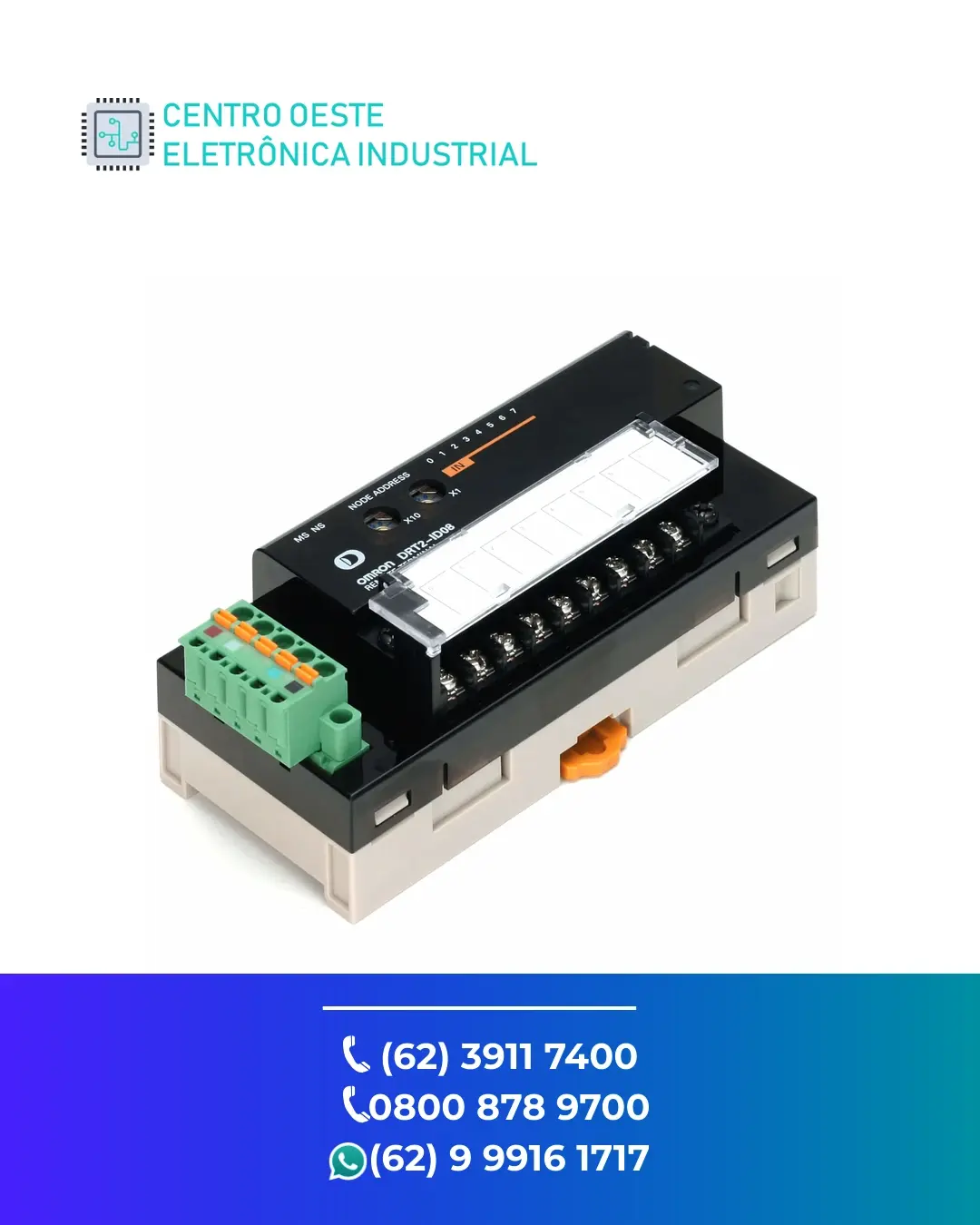 CONSERTO DE IO REMOTO OMRON NJ IO GOIÁS