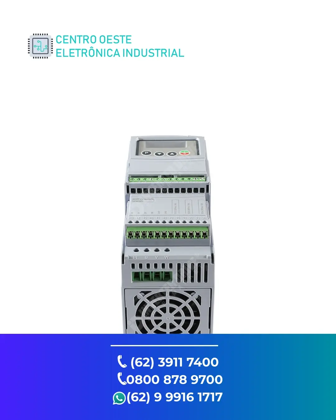 CONSERTO DE IO REMOTO WEG PLC300 IO GOIANIA