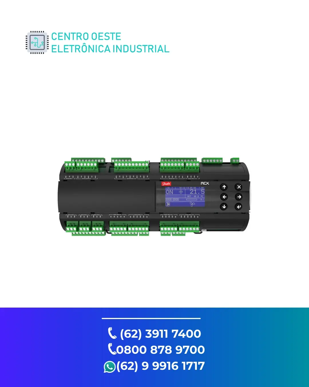 CONSERTO DE PLC DANFOSS MCX20B BRASIL