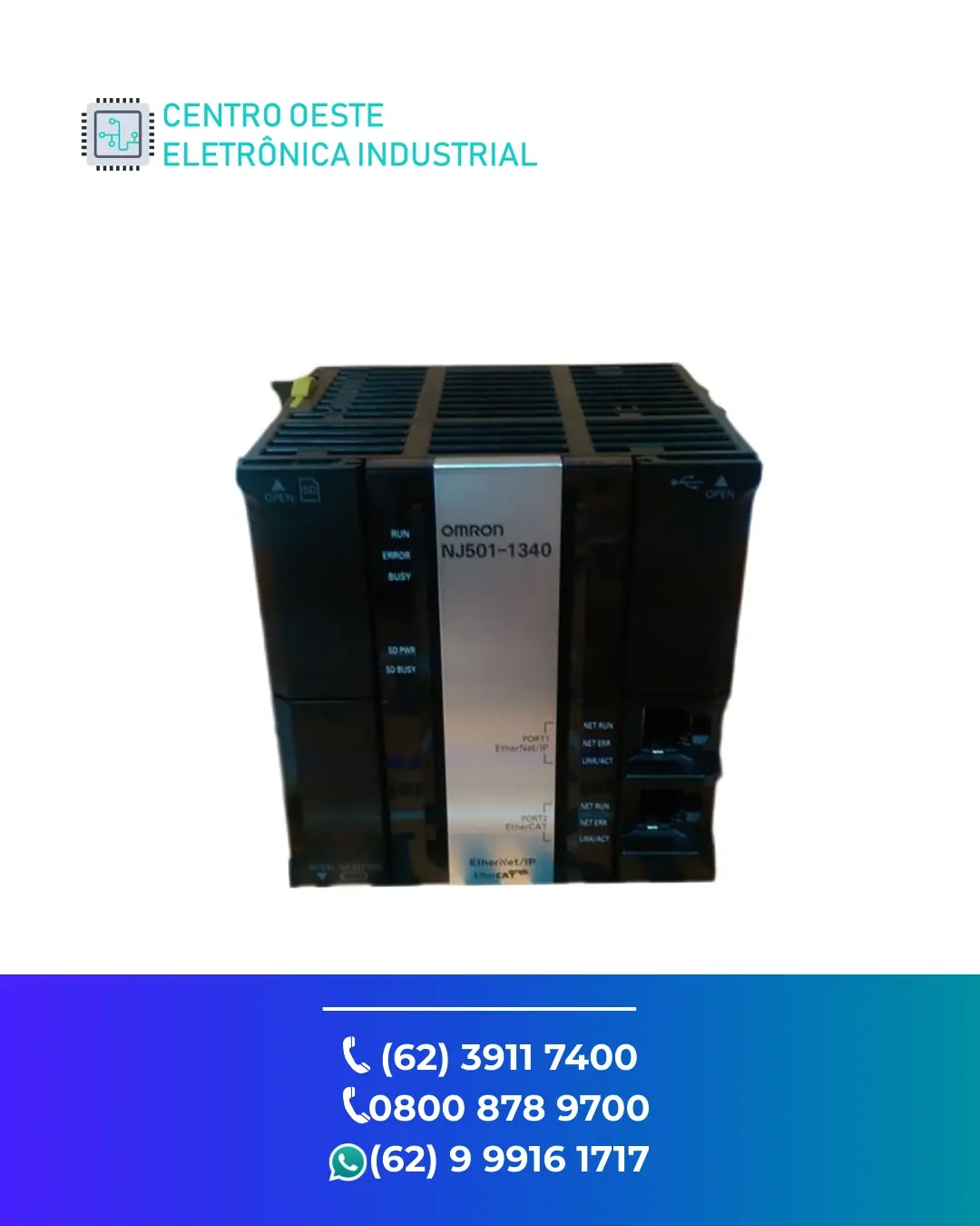CONSERTO DE PLC OMRON NX501 BRASIL