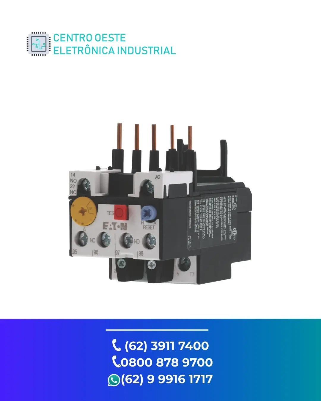 CONSERTO DE RELE PROTECAO EATON EMR4 GOIÁS