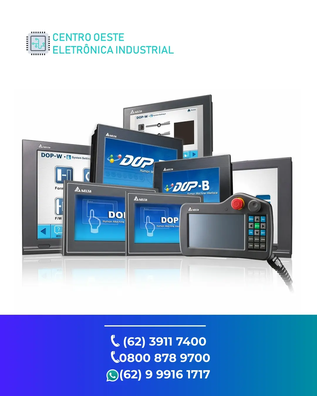 CONSERTO IHM DELTA DOP 100M GOIÁS