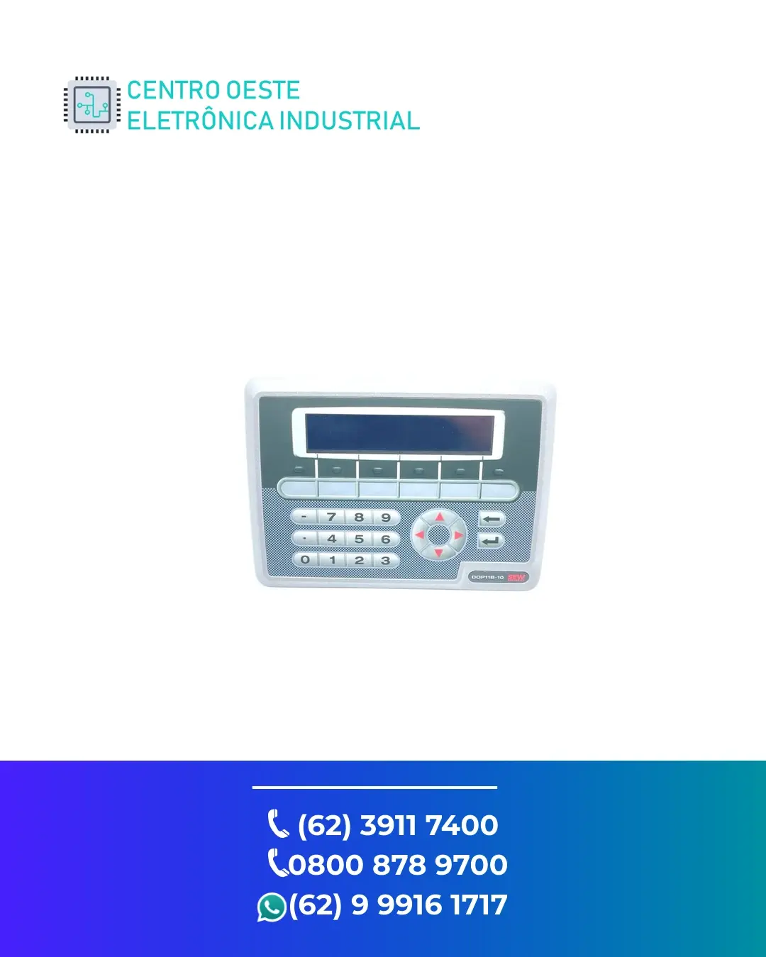 CONSERTO IHM SEW EURODRIVE DOP11B GOIÁS