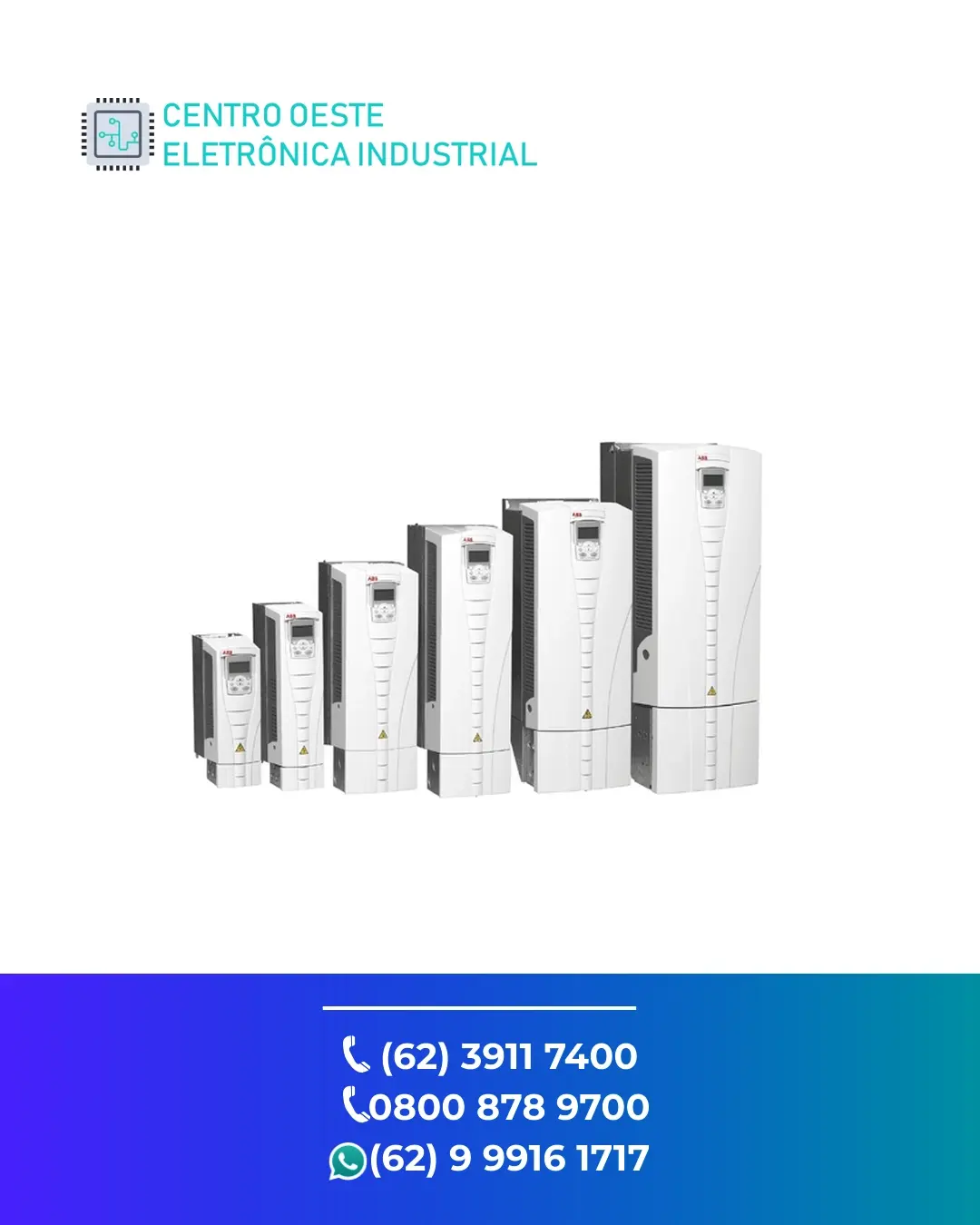 CONSERTO INVERSOR ABB MACHINERY DRIVE GOIÁS