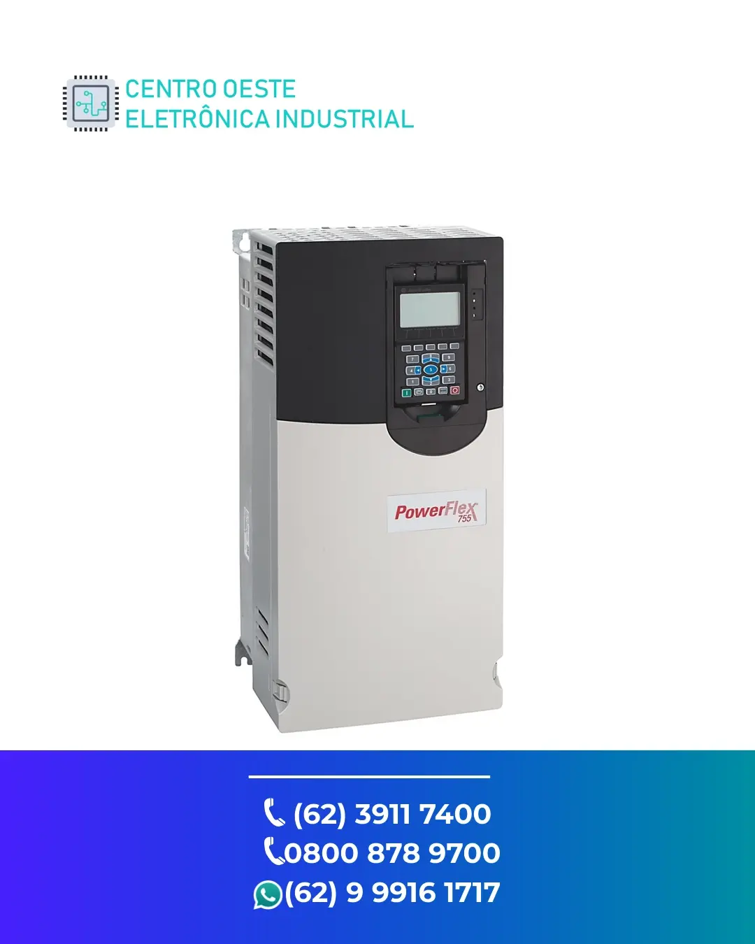 CONSERTO INVERSOR ALLEN BRADLEY POWERFLEX 753 BRASIL