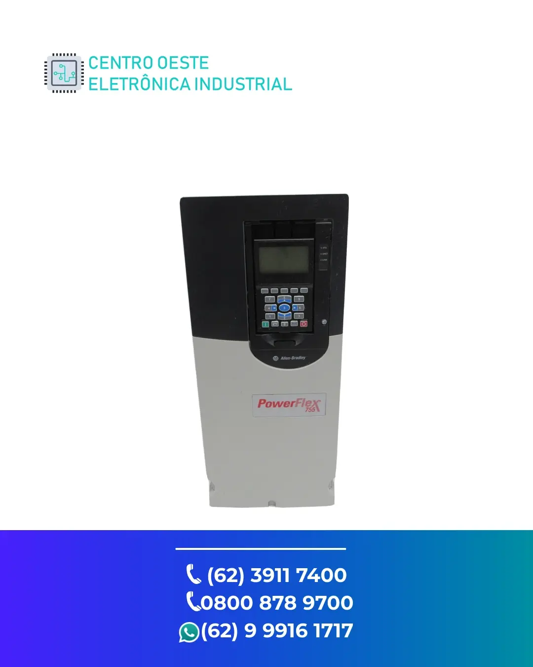 CONSERTO INVERSOR ALLEN BRADLEY POWERFLEX 755 BRASIL