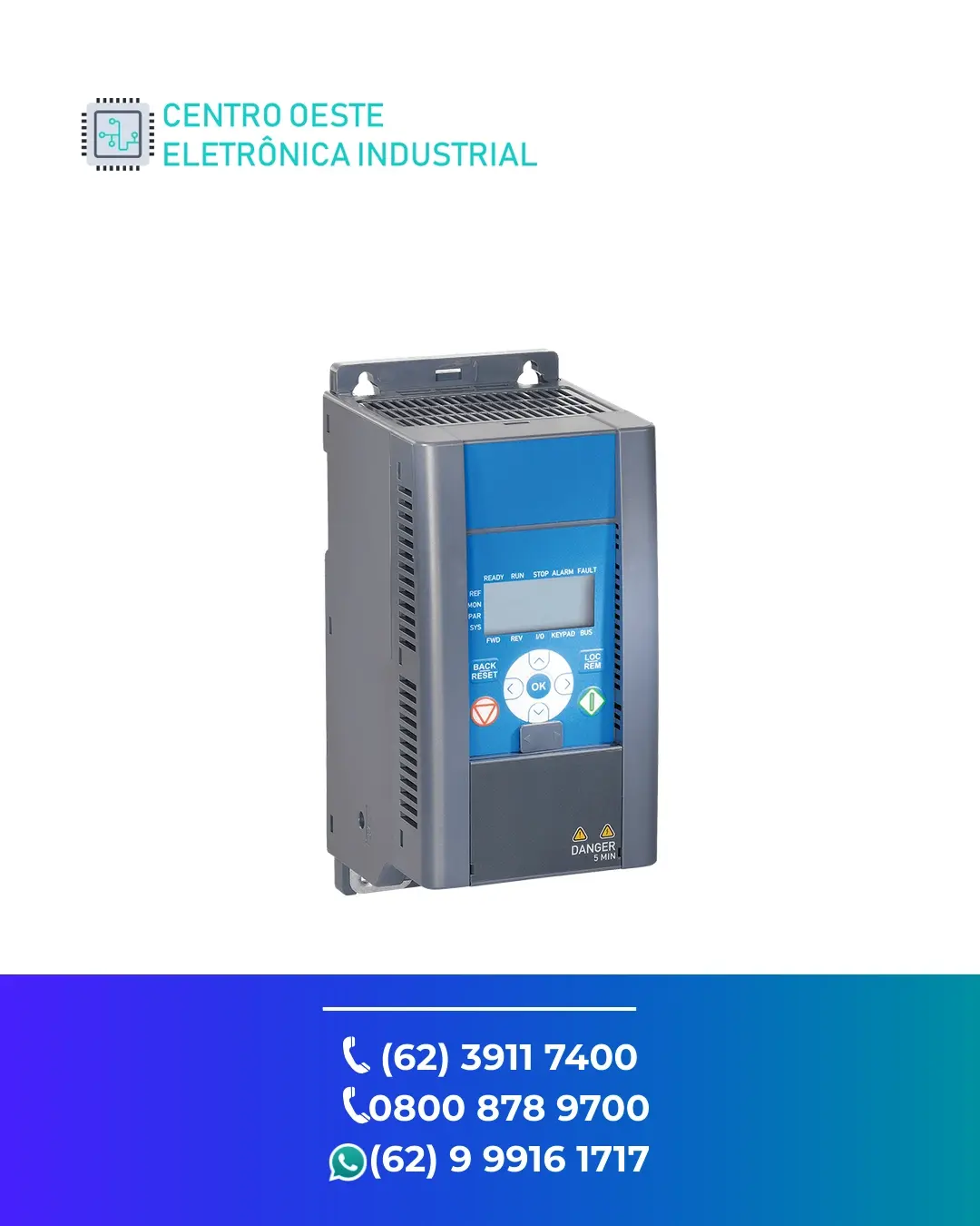 CONSERTO INVERSOR DANFOSS VACON 10 GOIÁS