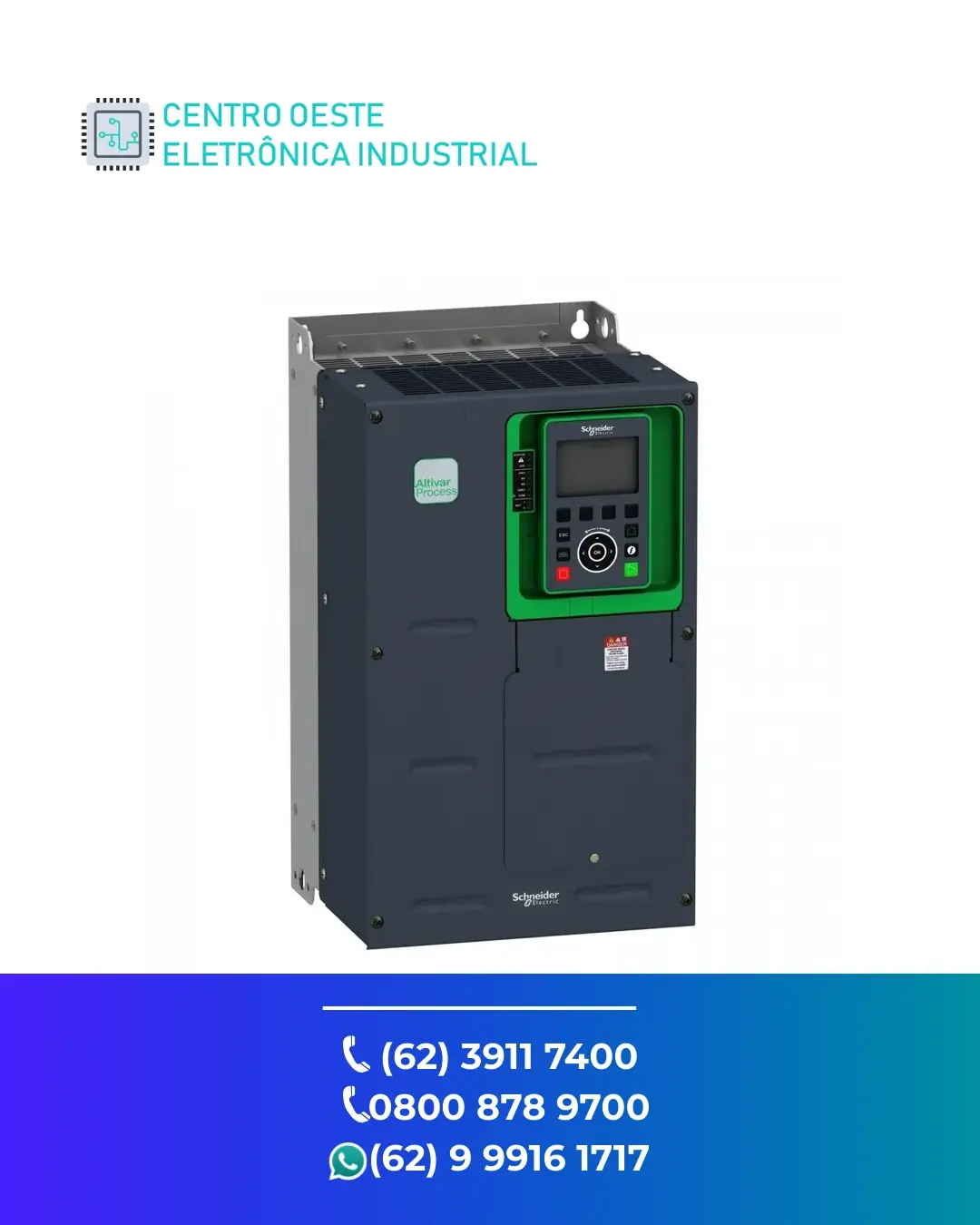 CONSERTO INVERSOR SCHNEIDER ATV630 GOIANIA