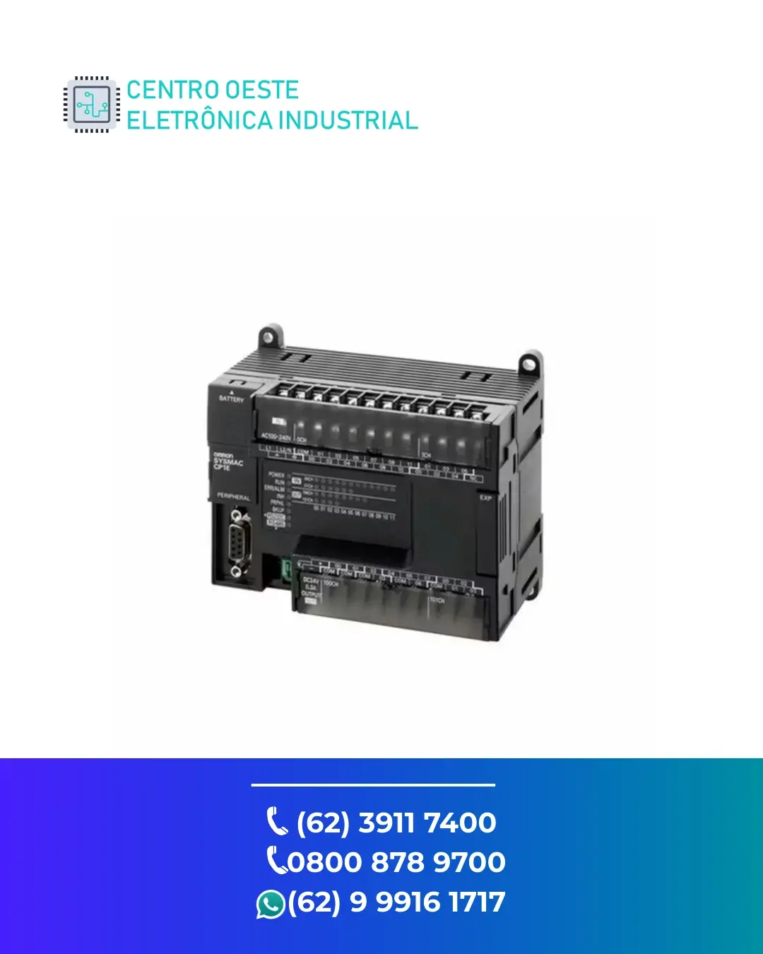 CONSERTO PLC OMRON NJ301 GOIANIA