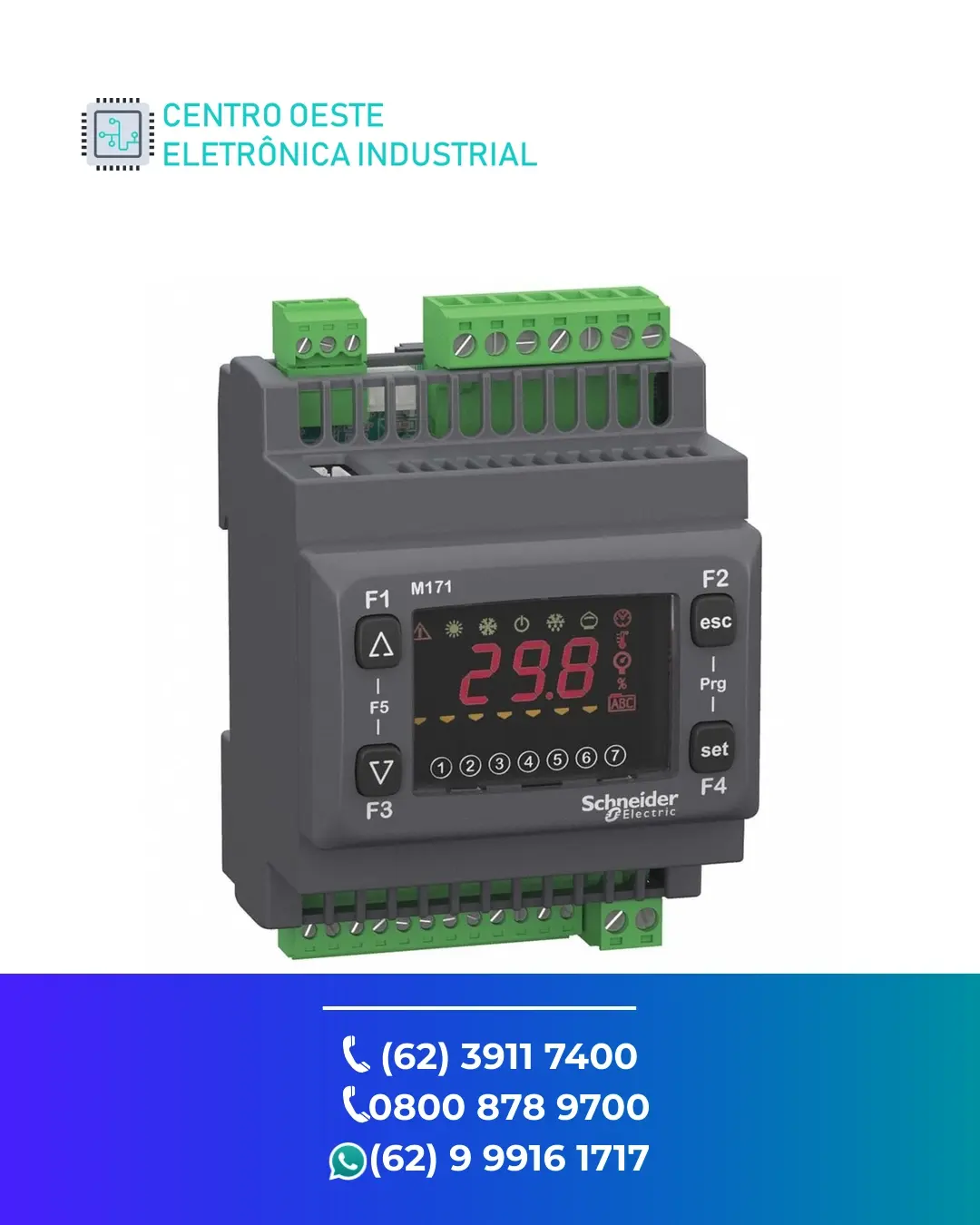 CONSERTO PLC SCHNEIDER MODICON M171 GOIANIA