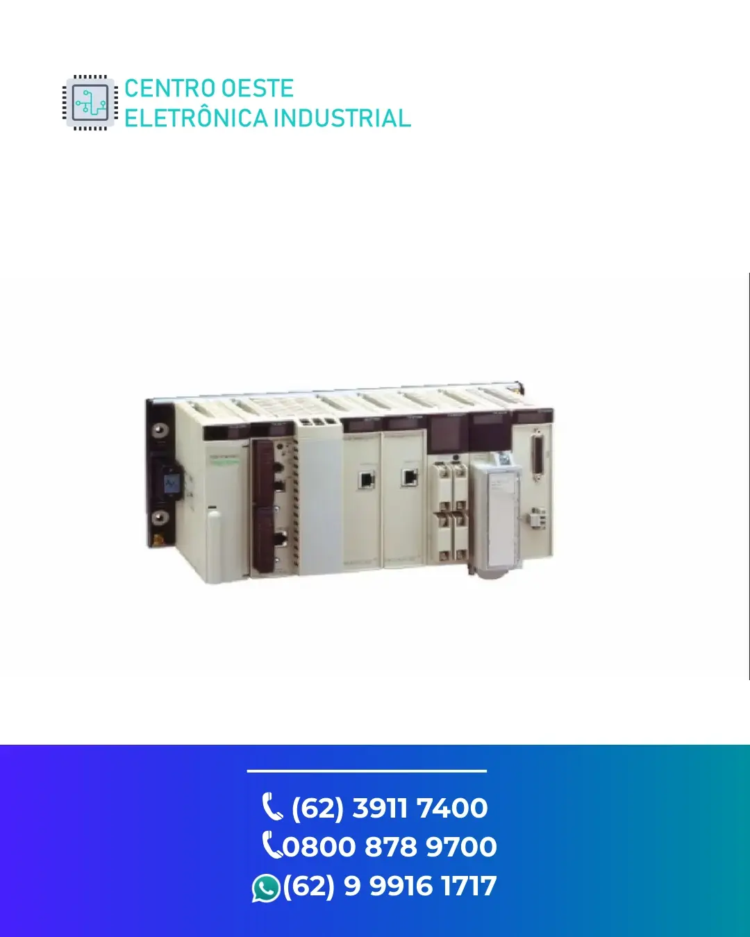 CONSERTO PLC SCHNEIDER MODICON PREMIUM GOIANIA