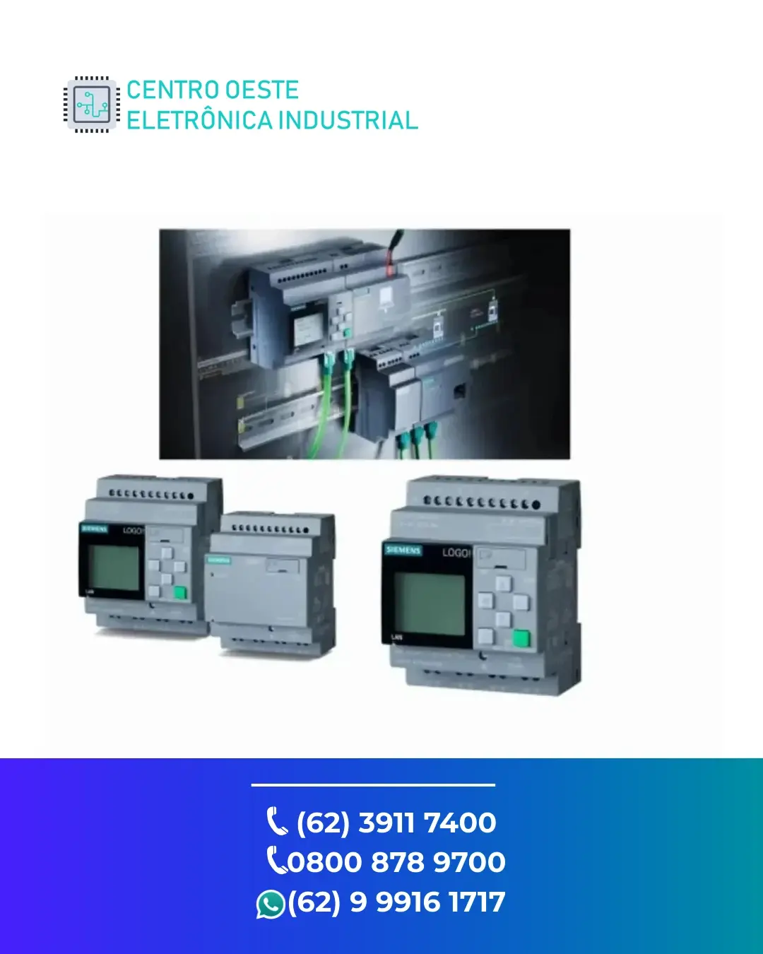 CONSERTO PLC SIEMENS LOGO GOIANIA