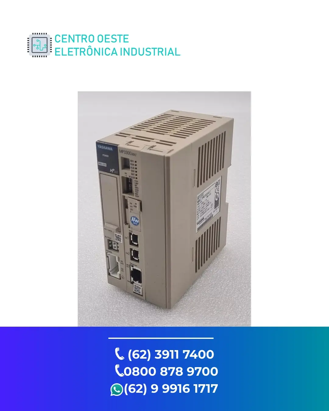 CONSERTO PLC YASKAWA MP3300 GOIANIA
