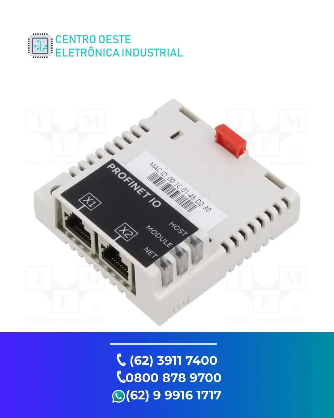 CONSERTO REDE ABB PROFINET BRASIL