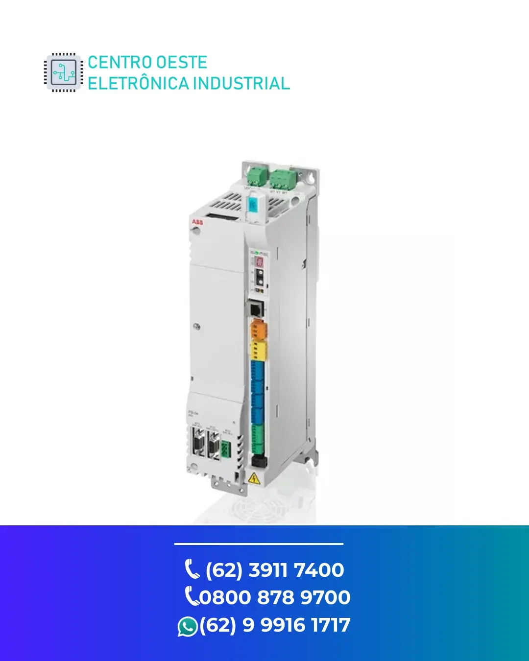 CONSERTO SERVO DRIVE ABB E190 GOIÁS