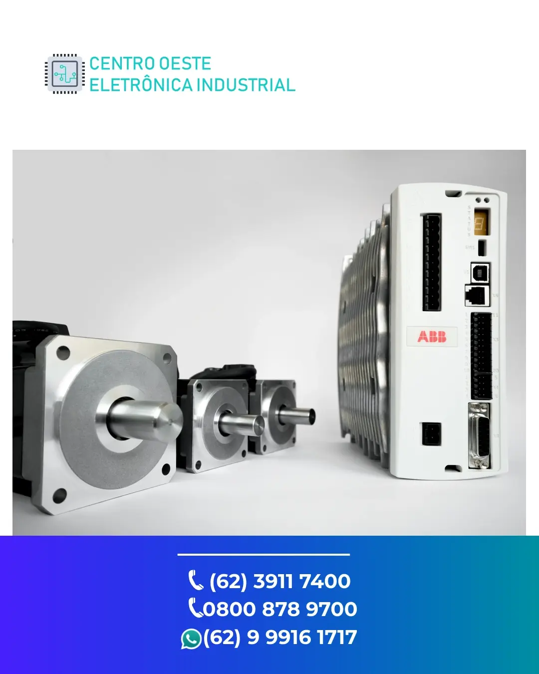 CONSERTO SERVO DRIVE ABB MICROFLEX E100 BRASIL