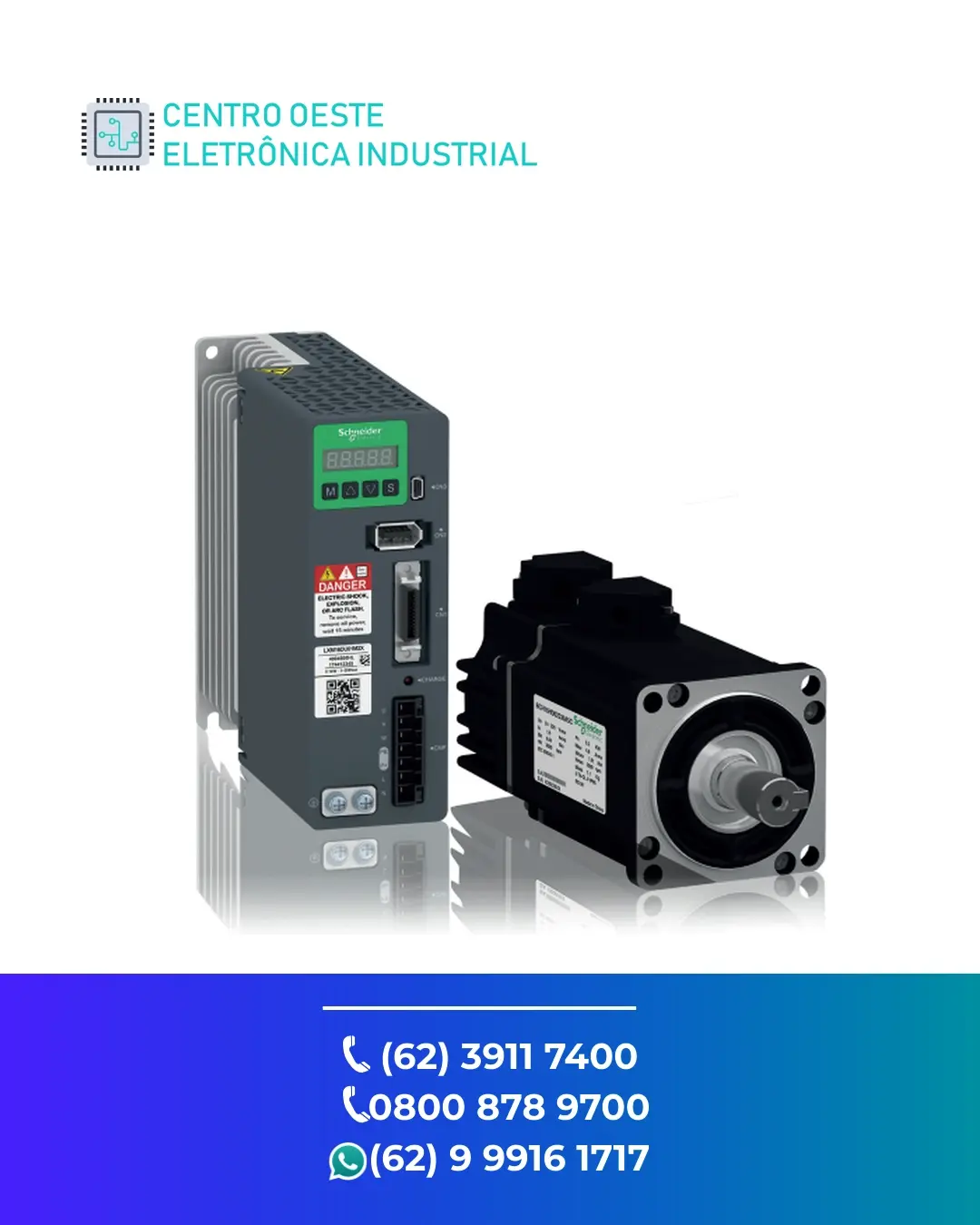 CONSERTO SERVO DRIVE SCHNEIDER LEXIUM 28 GOIÁS