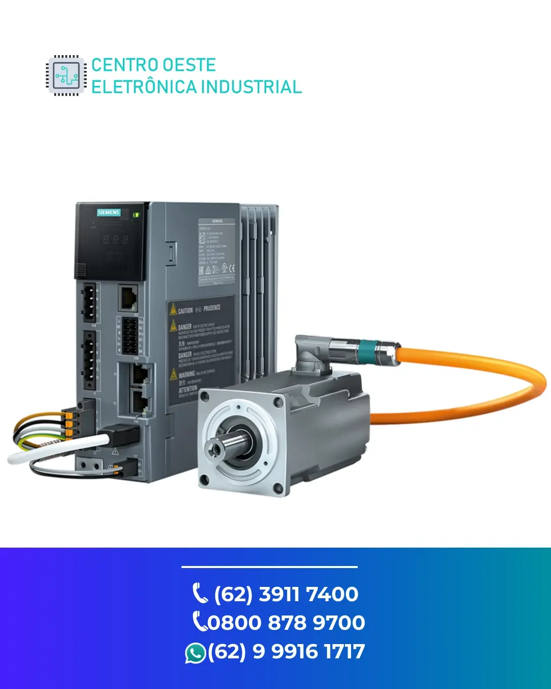 CONSERTO SERVO DRIVE SIEMENS SINAMICS S210 BRASIL