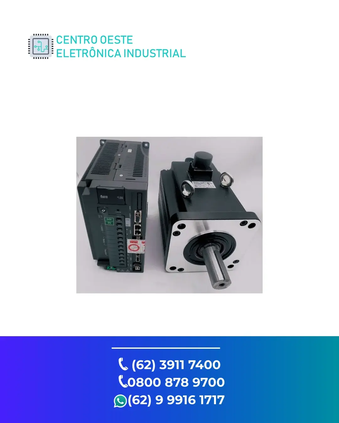 CONSERTO SERVO MOTOR DELTA ECMC BRASIL