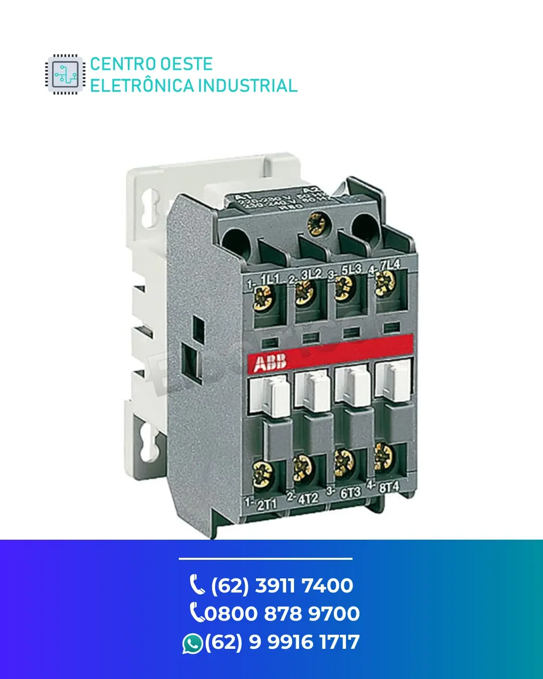 ESPECIALIZADA CONTATOR ABB A16 BRASIL