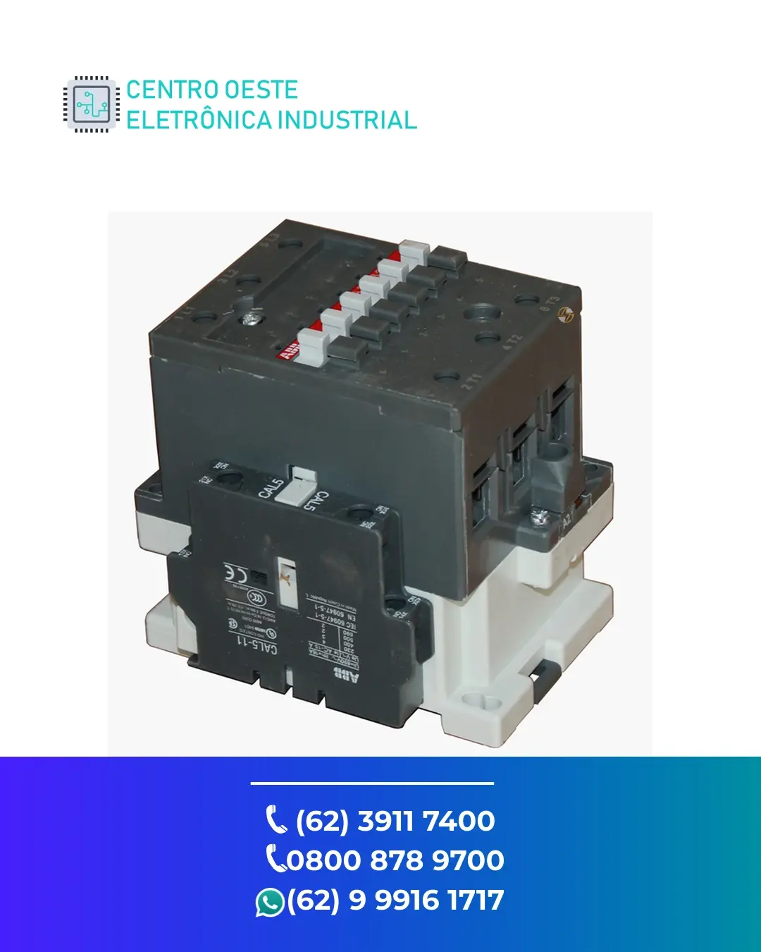 ESPECIALIZADA CONTATOR ABB A50 GOIANIA
