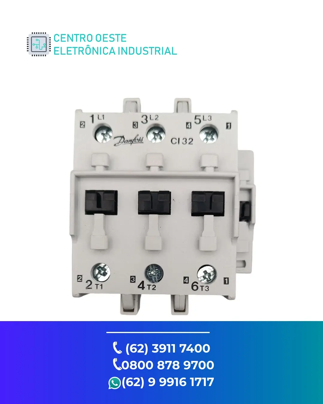 ESPECIALIZADA CONTATOR DANFOSS CI32 GOIANIA