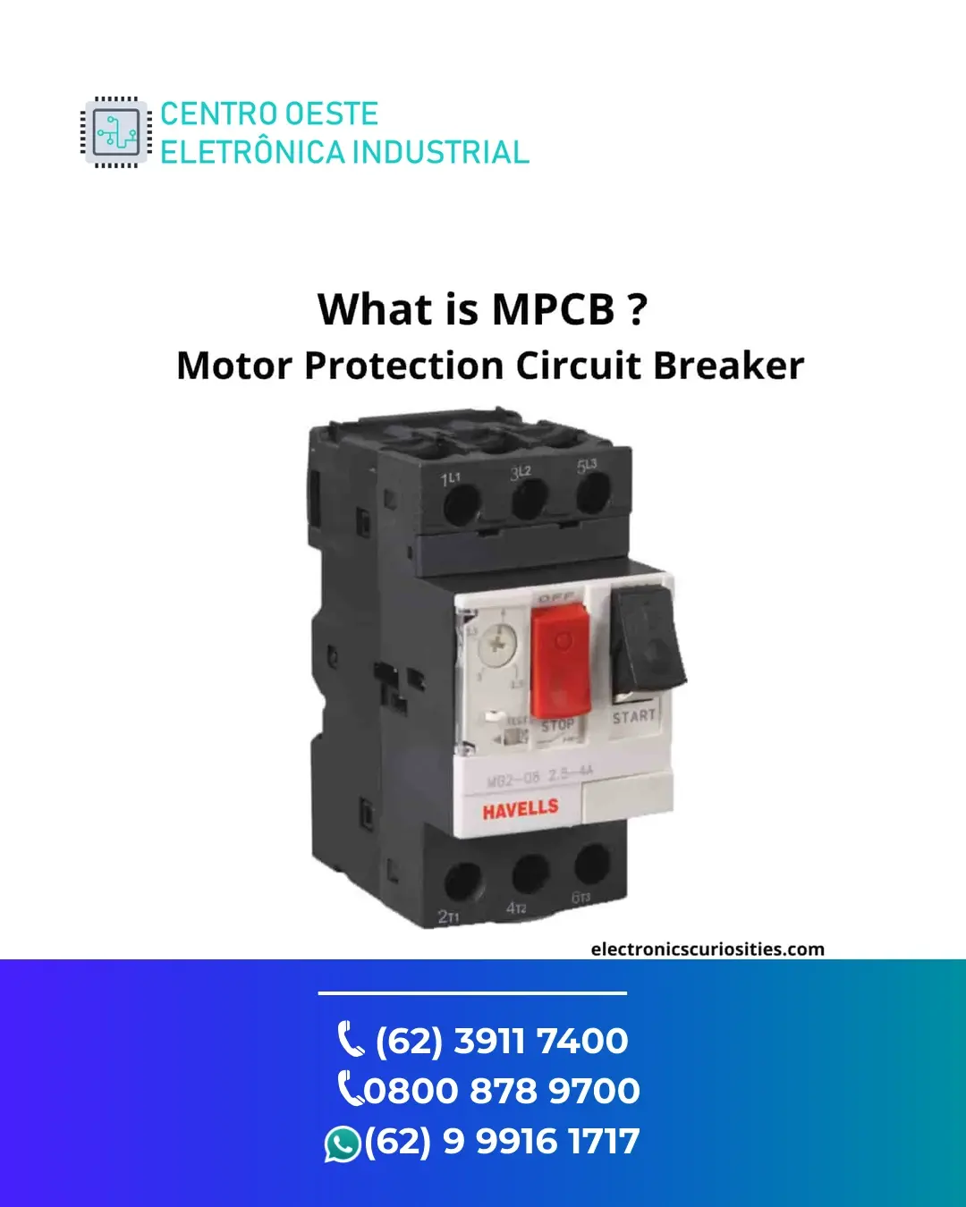 ESPECIALIZADA DISJUNTOR MOTOR YASKAWA MPCB BRASIL