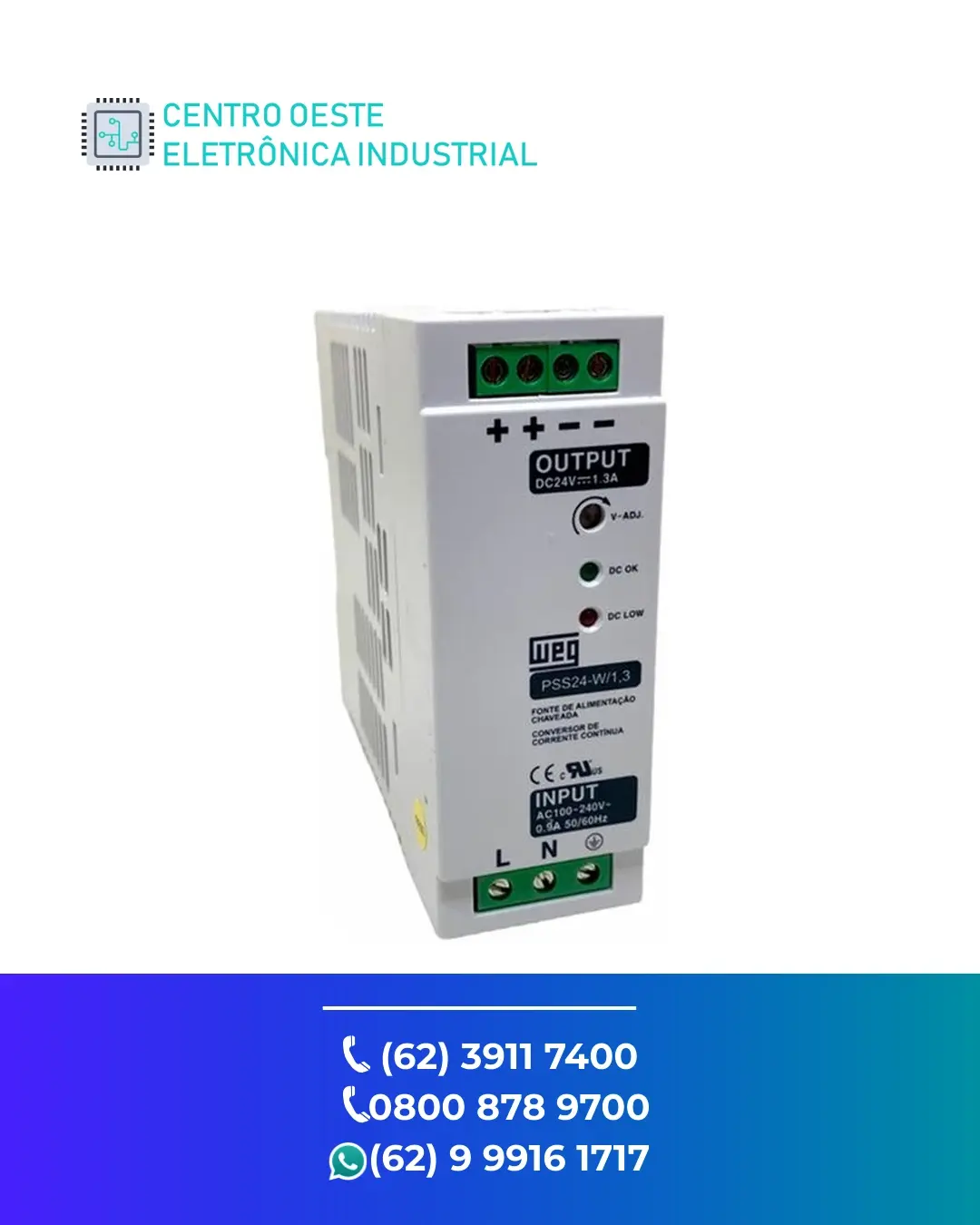 ESPECIALIZADA FONTE WEG FPW BRASIL