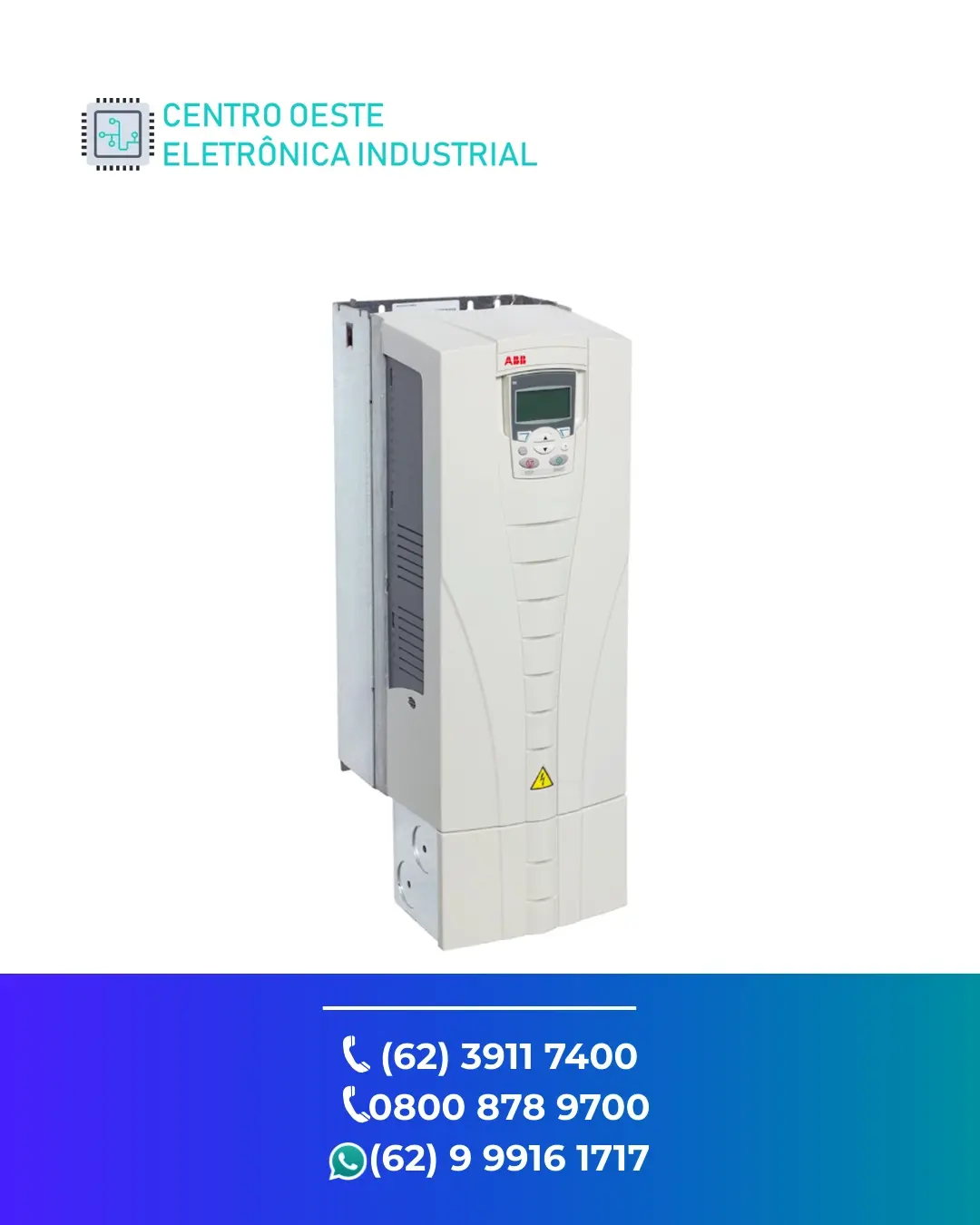 ESPECIALIZADA INVERSOR ABB ACS550 GOIÁS